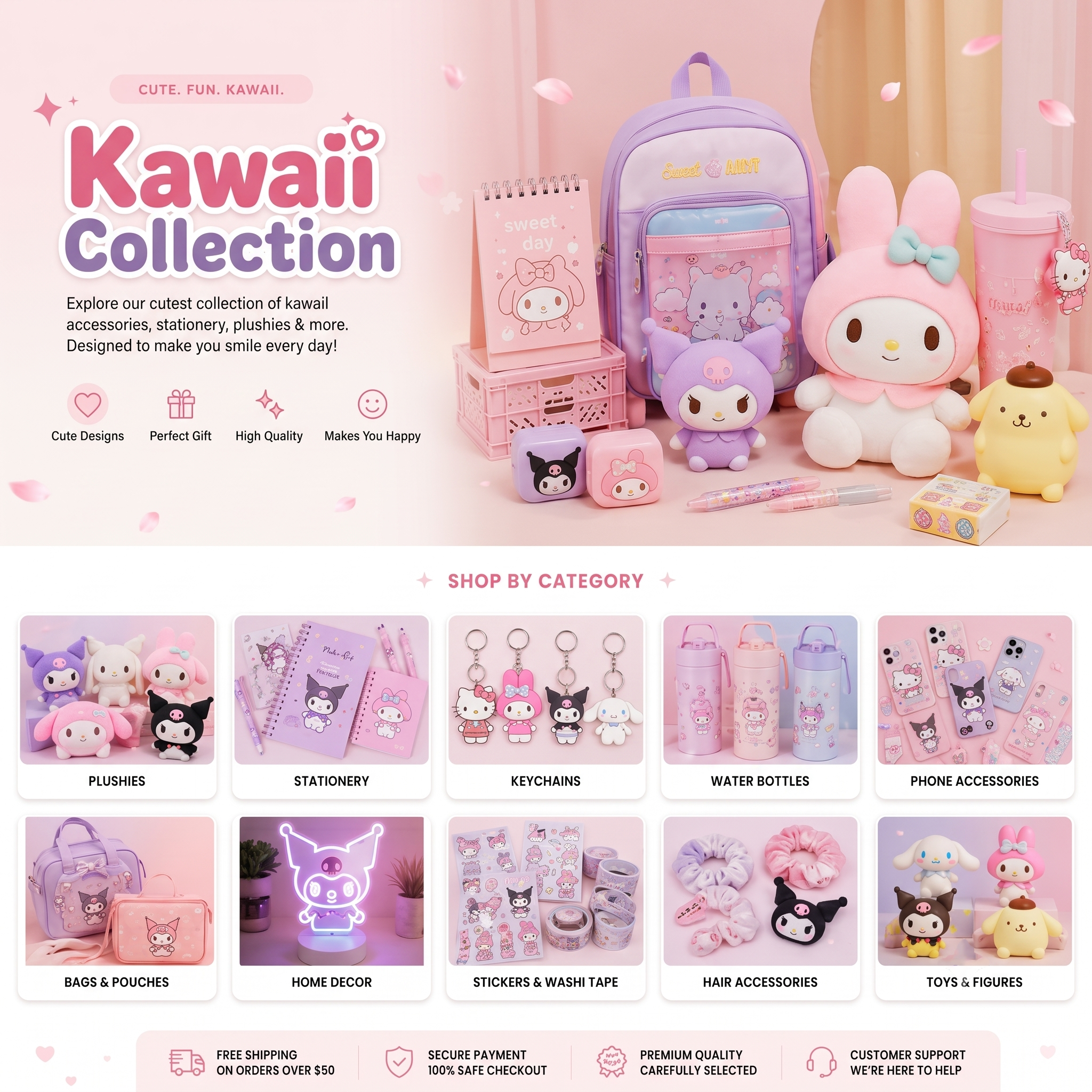 Unique Stationary/Kawai Items