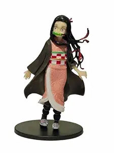 Demon Slayer Nezuko Kamado Anime Figure 15 CM | Premium PVC Collectible Action Figure | Kimetsu no Yaiba Display Statue with Stand | Desk Decor, Gift for Anime Fans (Multicolor)