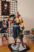 Demon Slayer Tengen Uzui Action Figure 30 cm with Collector Display Box | Premium Anime Collectible PVC Display Statue | Detailed Figure for Desk Decor, Gaming Setup, Shelf Display, Collection & Gift for Anime Fans