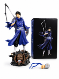 Naruto Obito Uchiha Action Figure 27 cm | Premium Anime Collectible Display Statue with Detailed Battle Pose | High-Quality PVC Figure for Desk Decor, Gaming Setup, Shelf Display, Collection & Gift for Naruto Fans