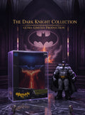 Batman Dark Knight Action Figure 25 cm | Premium DC Superhero Collectible Display Statue with Detailed Grey Batsuit, Black Cape & Sturdy Display Base | Figure for Desk Decor, Gaming Setup, Shelf Display, Collection & Gift for Batman Fans