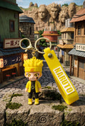 NARUTO YELLOW KEYCHAIN Pack of 5 pcs (35/-pp)