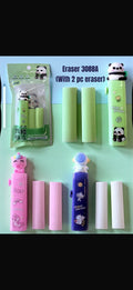 Kawai Cut Erasers with 2 Refills Inside (Pack of 3)