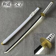 One Piece White Zoro Led Wooden Katana 105 cm Wholesale