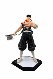Demon Slayer Tengen Uzui Action Figure 30 cm | Premium Anime Collectible Display Statue with Dual Nichirin Swords & Dynamic Battle Pose | Detailed PVC Figure for Desk Decor, Gaming Setup, Shelf Display, Collection & Gift for Anime Fans